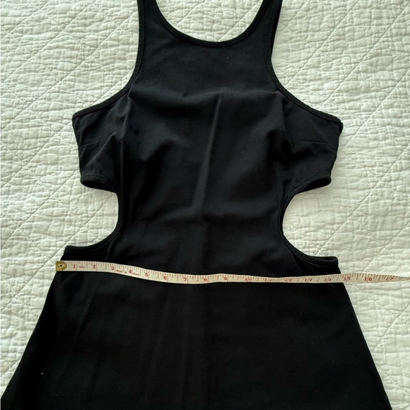 👗FRAME Cut Out Midi Dress 100% Organic Cotton - Picture 6 of 13